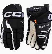 Gants CCM XF Pro Tacks 14'' Noir et blanc