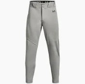 UNDER ARMOUR PANTALON DE BASEBALL COUPE LACHE-MEDIUM,-GRIS