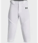 Pantalon baseball Under Armour Blanc coupe lâche Youth XL