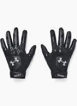 UNDER ARMOUR CLEAN UP GLOVES BLK-YTH L