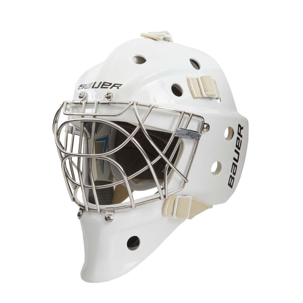 BAUER S21 940 GOAL MASK JUNIOR CCE BLANC