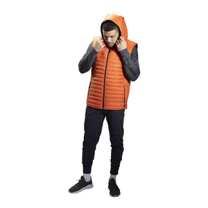 Bauer FLC Hooded Puffer Vest - Senior - Sports Excellence