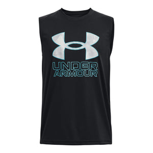 Under Armour Tech Hybrid Prt Fill Tank - Boys - Sports Excellence