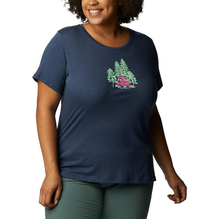 Daisy Days™ Short Sleeve Graphic Tee - Plus Size - Sports Excellence