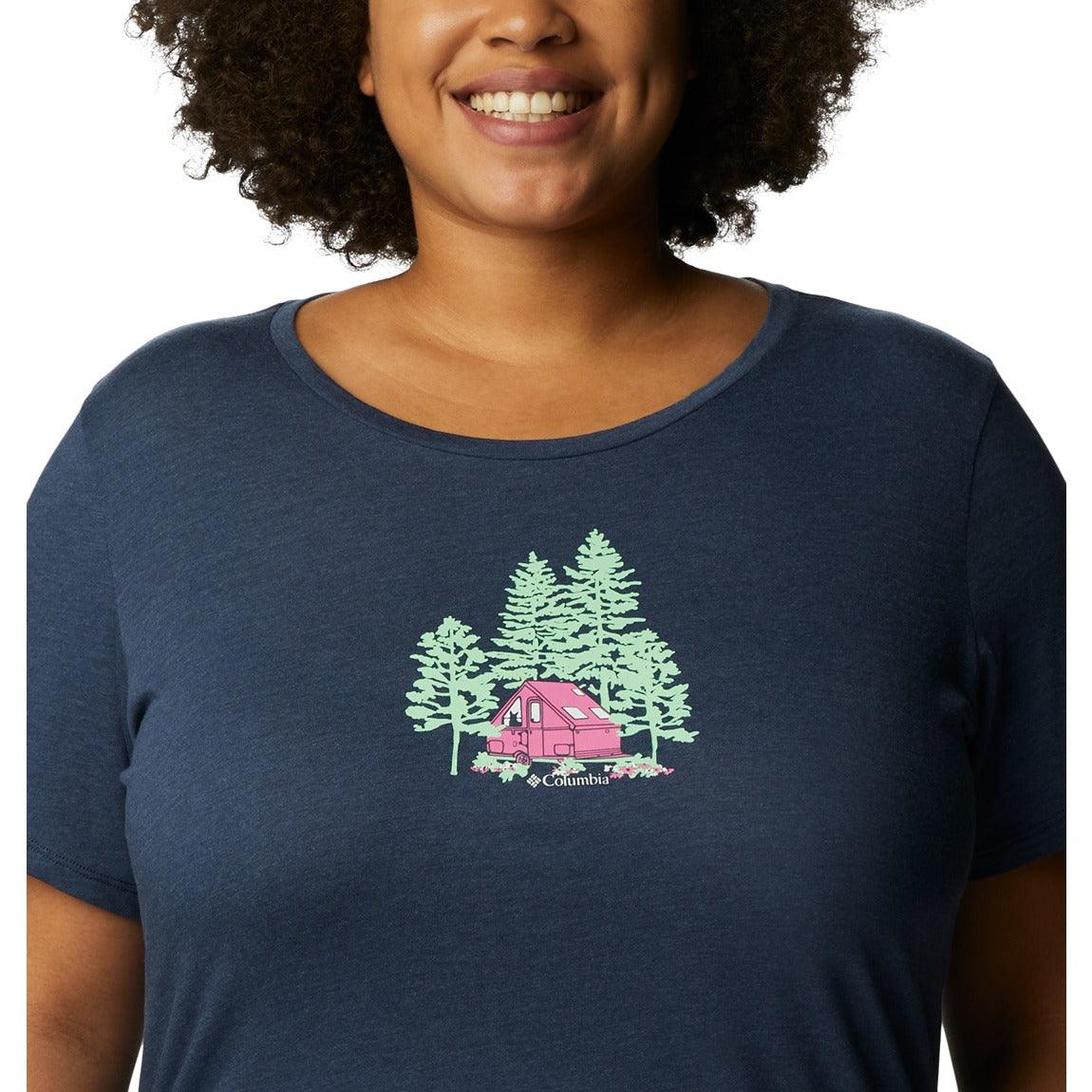 Daisy Days™ Short Sleeve Graphic Tee - Plus Size - Sports Excellence