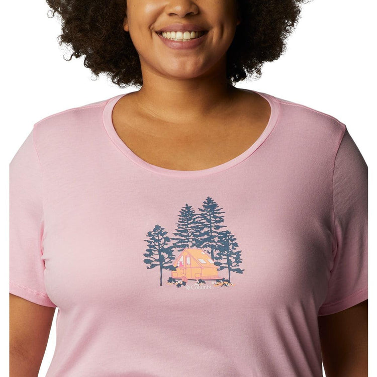 Daisy Days™ Short Sleeve Graphic Tee - Plus Size - Sports Excellence