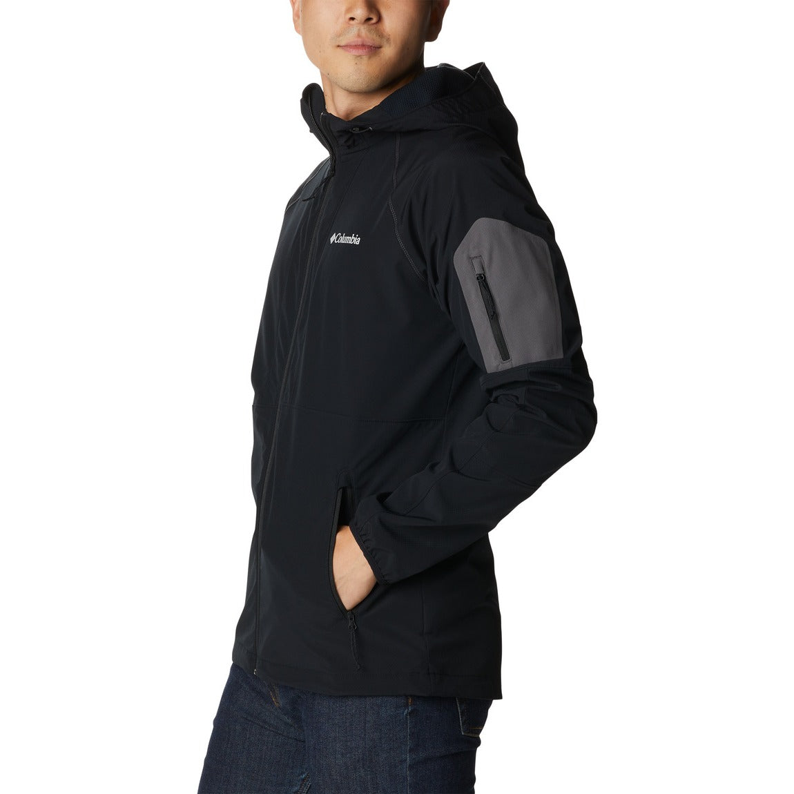 Columbia Tall Heights™ Hooded Softshell Jacket - Men