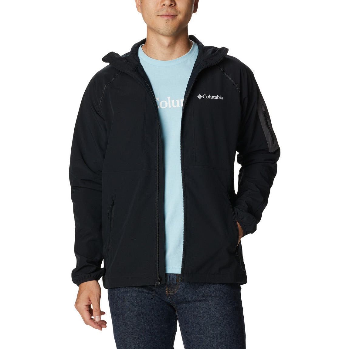 Columbia Tall Heights™ Hooded Softshell Jacket - Men