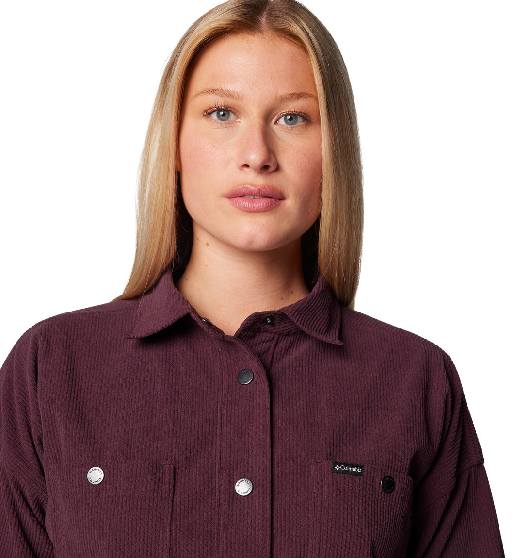 Columbia Blue Point Creek™ Corduroy Shirt Jacket - Women