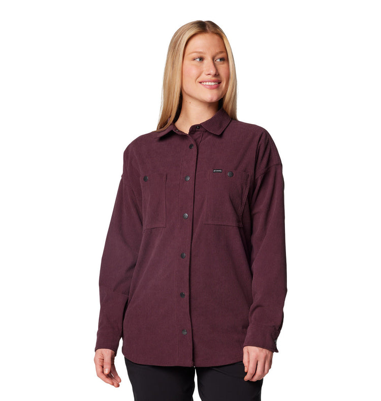 Columbia Blue Point Creek™ Corduroy Shirt Jacket - Women