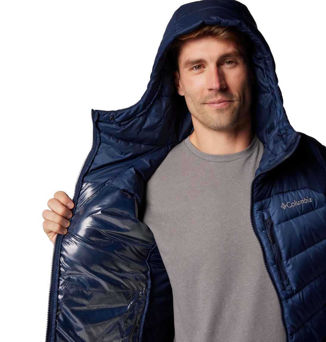 Columbia Autumn Park™ II Down Hooded Jacket - Men