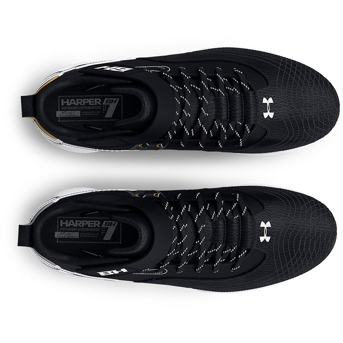 Under Armour Harper 7 Mid RM Jr. Baseball Cleats - Sports Excellence