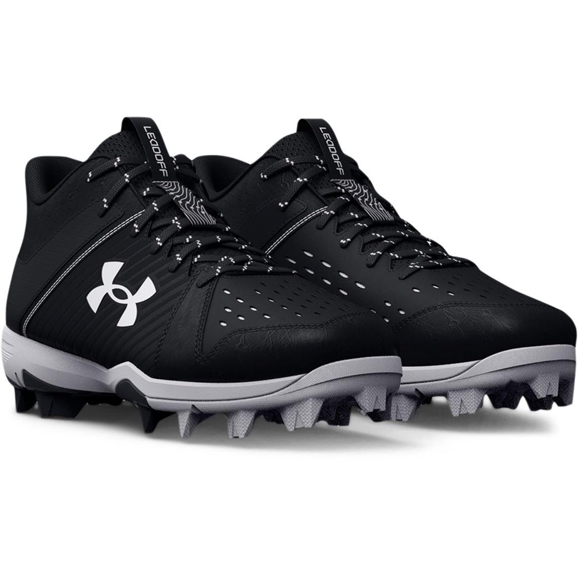 Under Armour Leadoff Mid RM Jr. Baseball Cleats - Sports Excellence