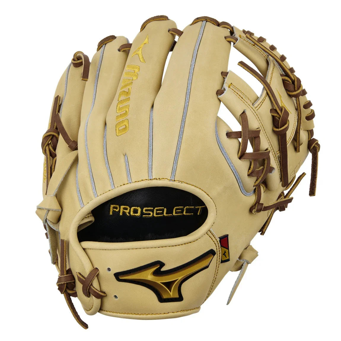 Mizuno Pro Select, Premium Infielder Baseball Glove, 12.75", Deep Pocket, H Web Right Hand Throw