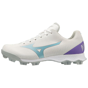 Mizuno Wave Finch Lightrevo Youth Girls Molded Softball Cleat