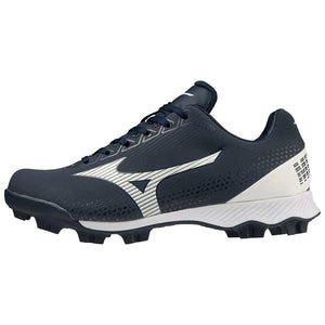 Mizuno Wave Lightrevo JR Low Molded Rubber Baseball Cleat