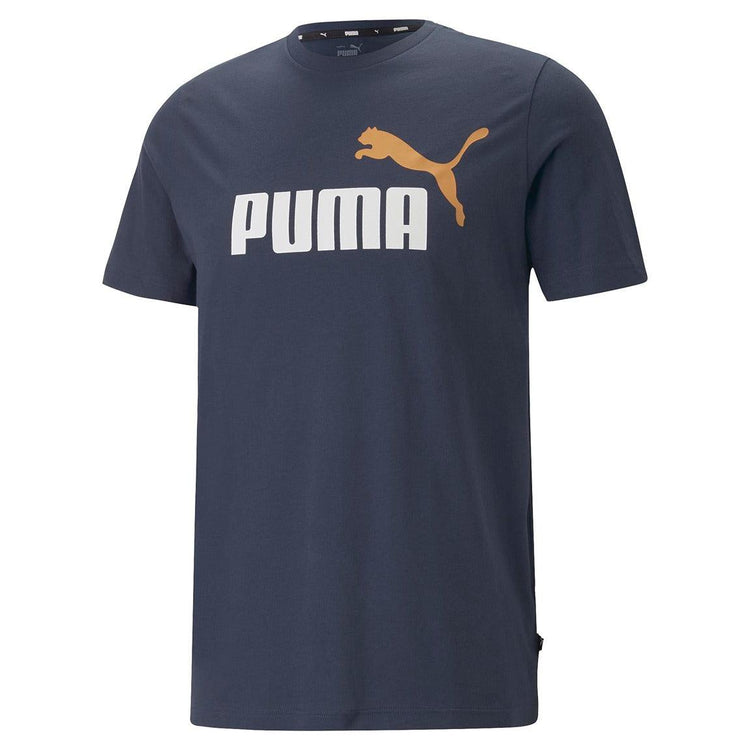 Puma ESS+ 2 Color Logo Tee - Men - Sports Excellence