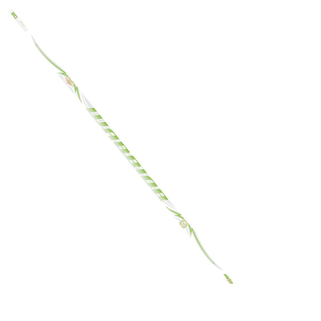 Bâton de hockey Warrior Alpha Deluxe Pro (blanc) pour juniors et jeunes