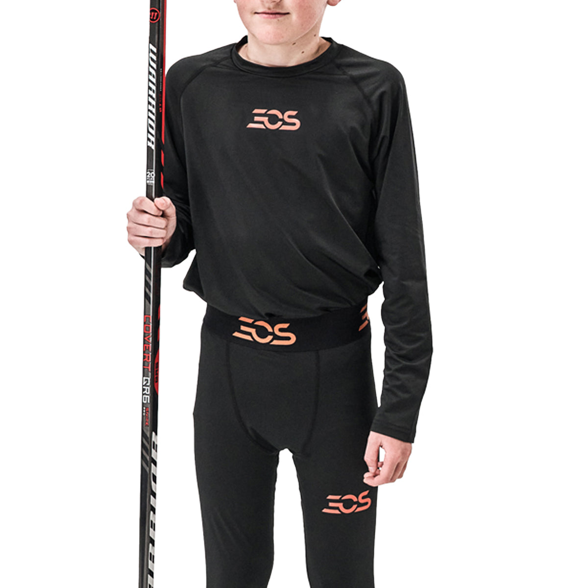 EOS Baselayer Athletic Fit Longsleeve Top & Compression Pant Combo (S25) -Junior
