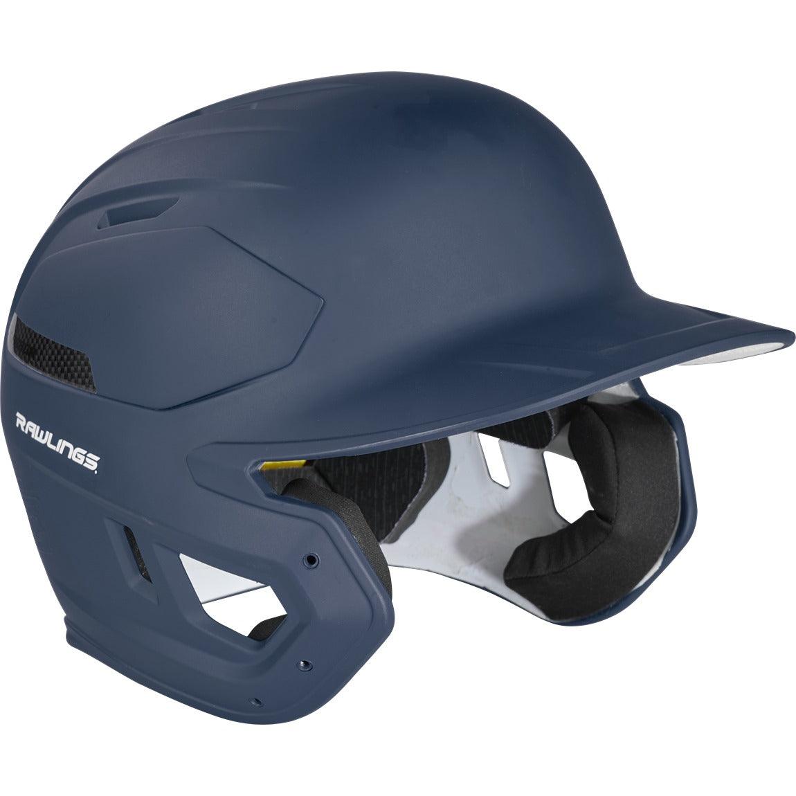 2024 Rawlings Mach Carbon 1-Tone Matte Senior Baseball Helmet