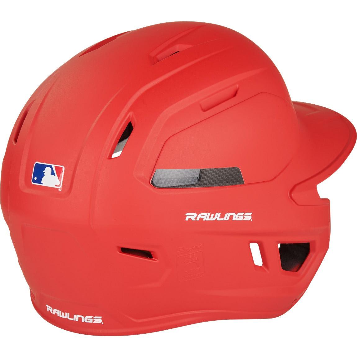 2024 Rawlings Mach Carbon 1-Tone Matte Senior Baseball Helmet