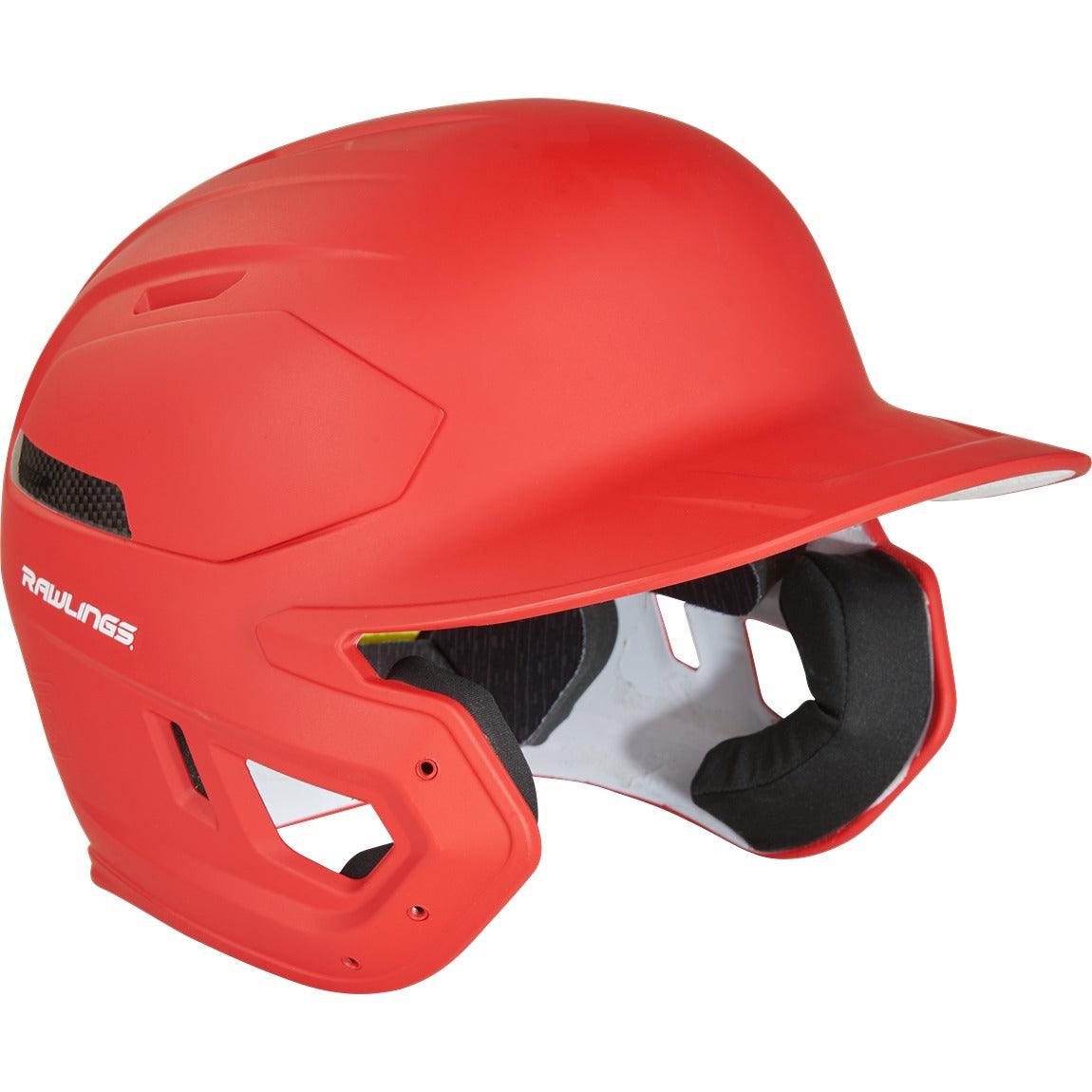 2024 Rawlings Mach Carbon 1-Tone Matte Senior Baseball Helmet