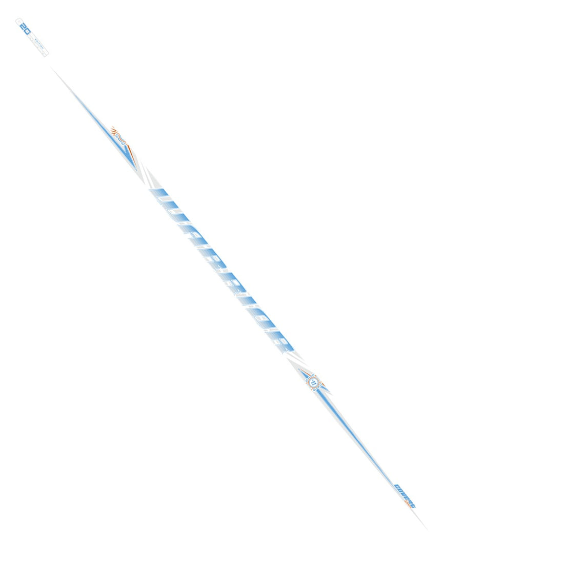 Bâton de hockey Warrior Covert Deluxe Pro (blanc) pour juniors et jeunes