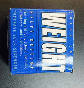 Balle de baseball lestée à code couleur Markwort