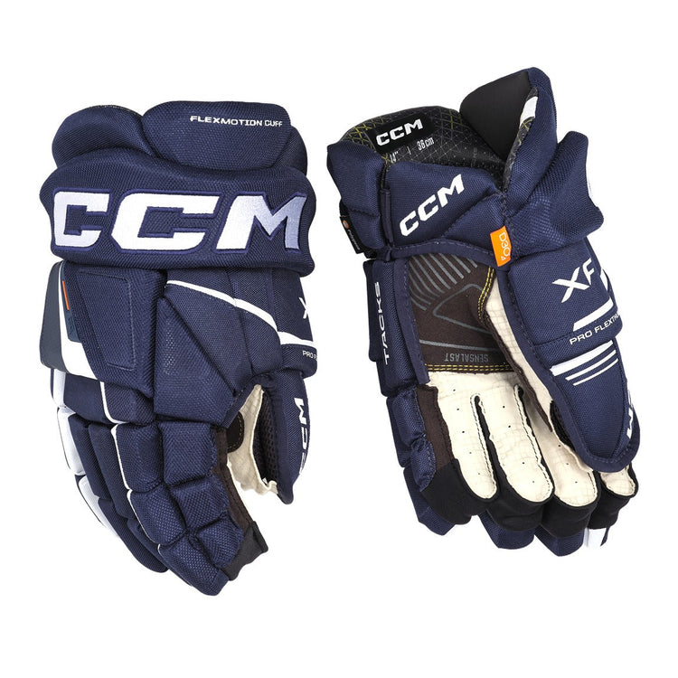 CCM Tacks XF Hockey Gloves - Junior