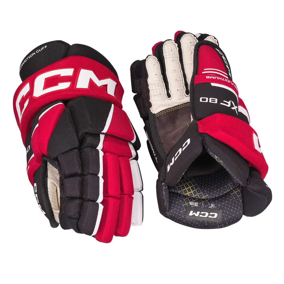 CCM Tacks XF80 Hockey Gloves - Junior