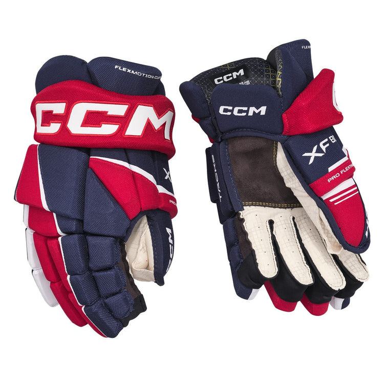 CCM Tacks XF80 Hockey Gloves - Junior