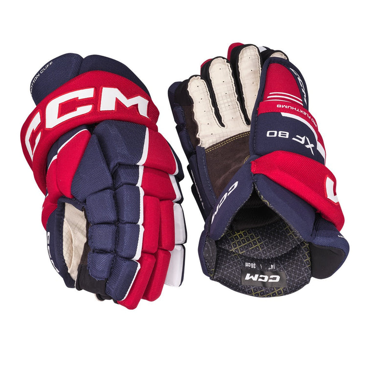 CCM Tacks XF80 Hockey Gloves - Junior