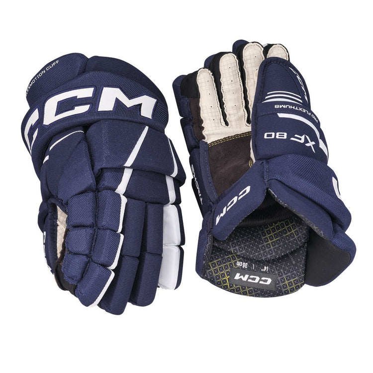 CCM Tacks XF80 Hockey Gloves - Junior