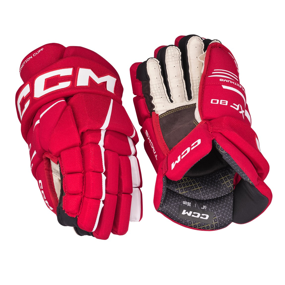 CCM Tacks XF80 Hockey Gloves - Junior