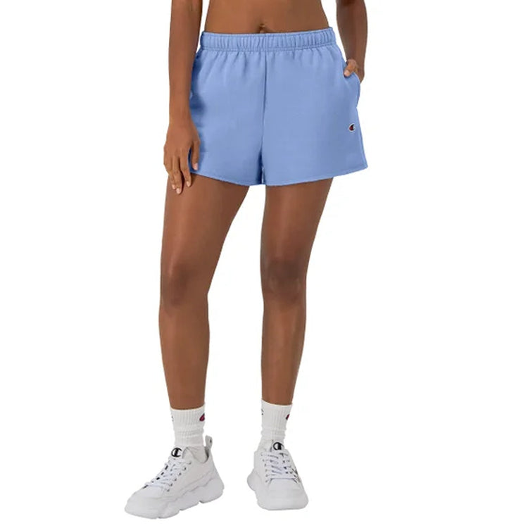 Champion 3" Powerblend Logo Shorts - Women