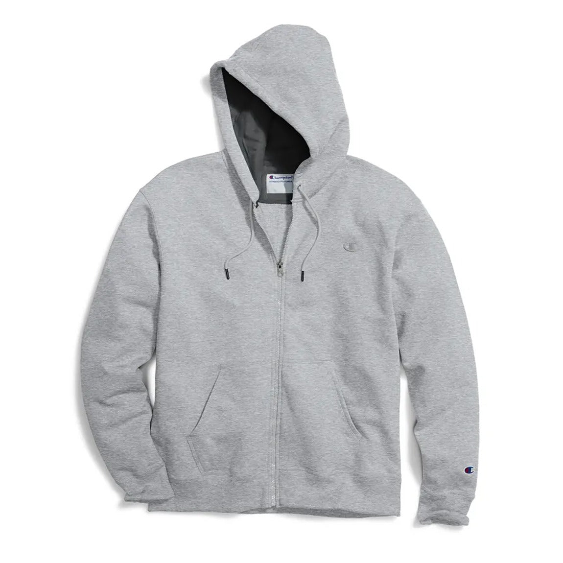 Champion Powerblend Full-Zip C Logo Hoodie - Men