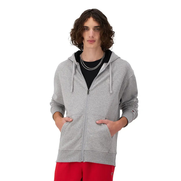 Champion Powerblend Full-Zip C Logo Hoodie - Men