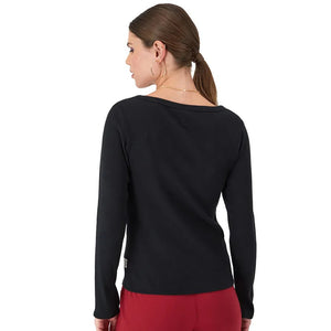 Champion Long-Sleeve Ribbed Top - Women