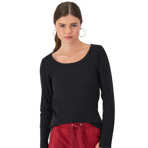 Champion Long-Sleeve Ribbed Top - Women