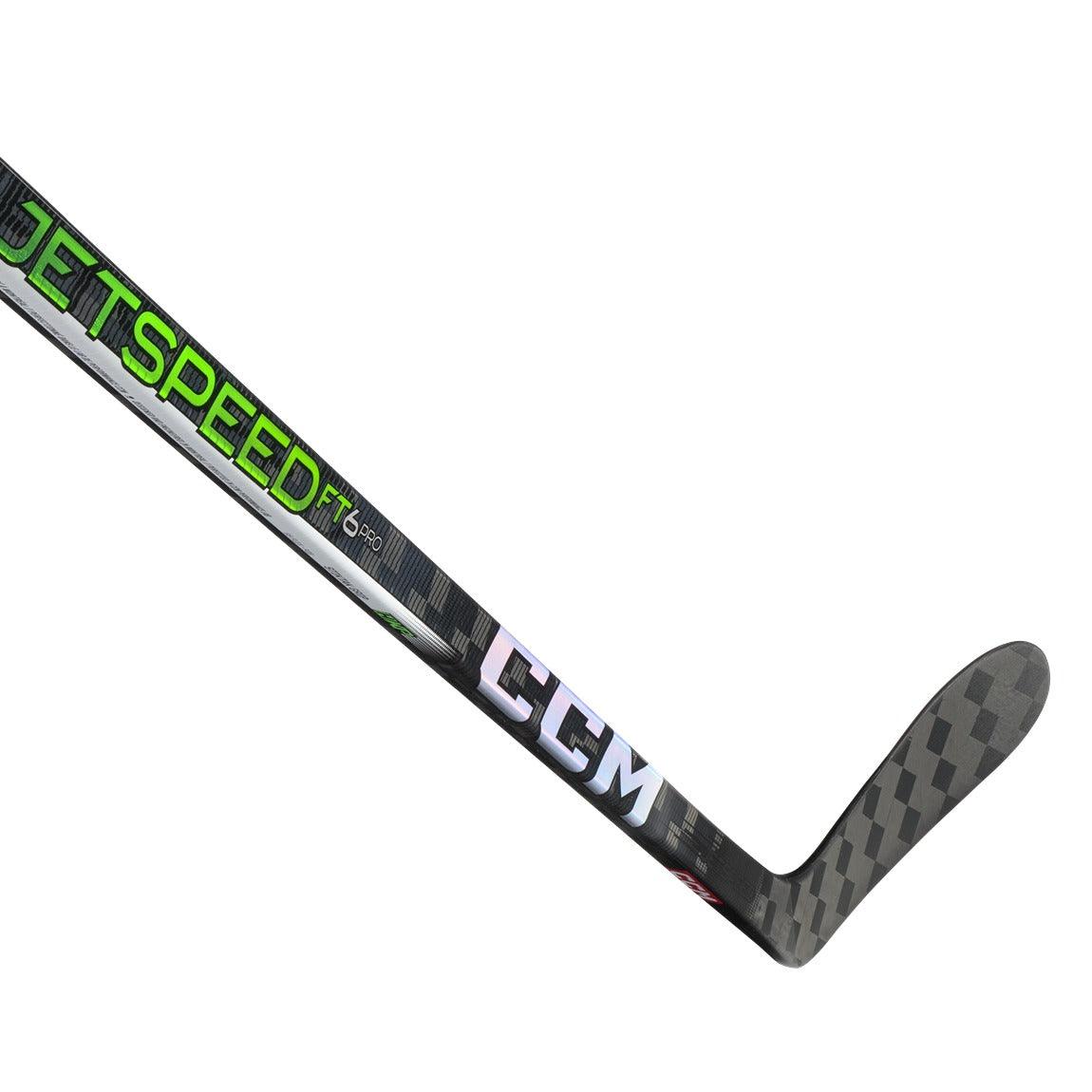 CCM Jetspeed FT6 Pro (Green) Hockey Stick - Intermediate - Sports Excellence