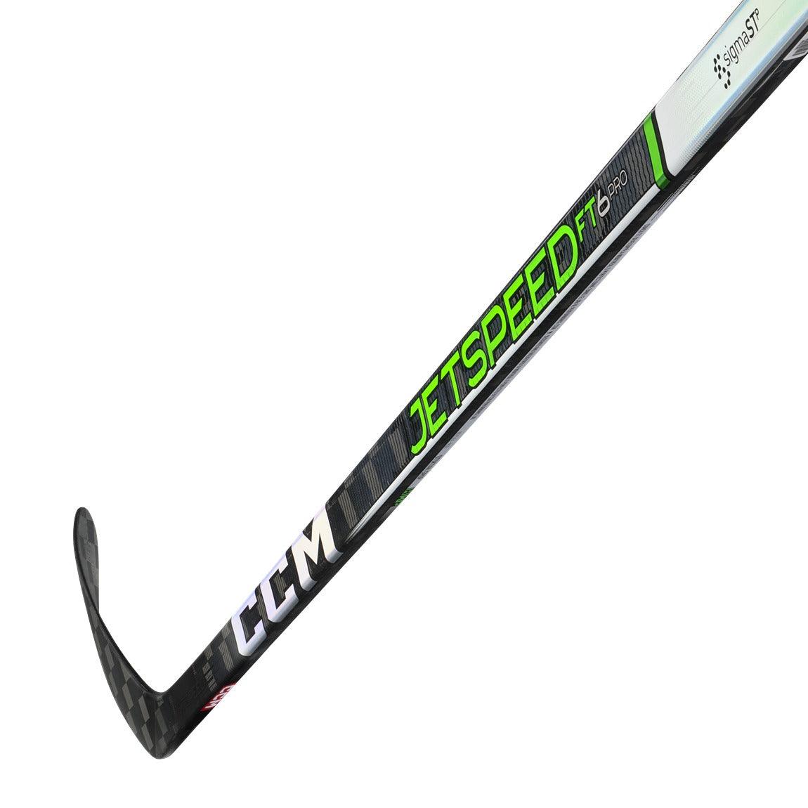 CCM Jetspeed FT6 Pro (Green) Hockey Stick - Intermediate - Sports Excellence