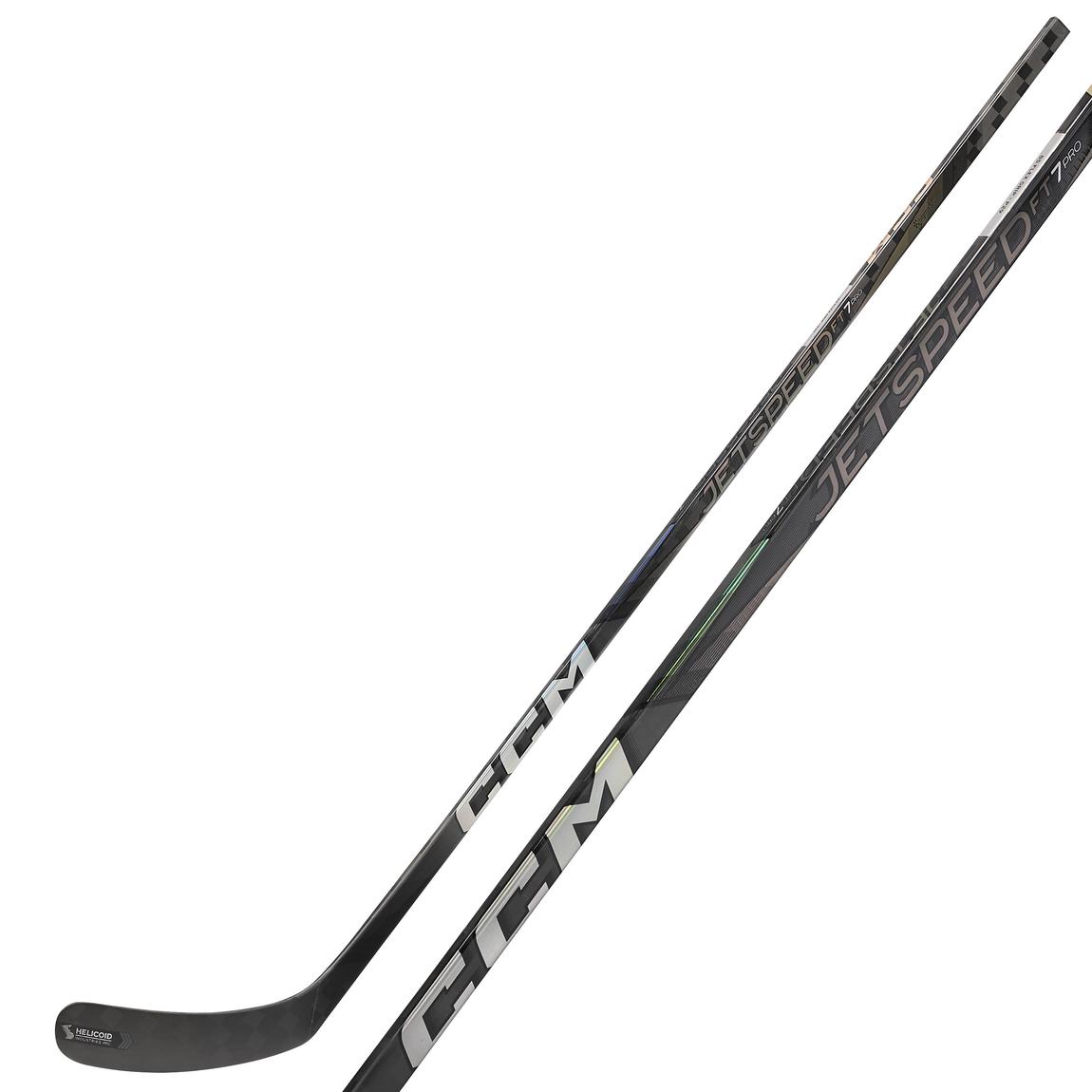 CCM Jetspeed FT7 Pro Custom Chrome Hockey Stick - Junior