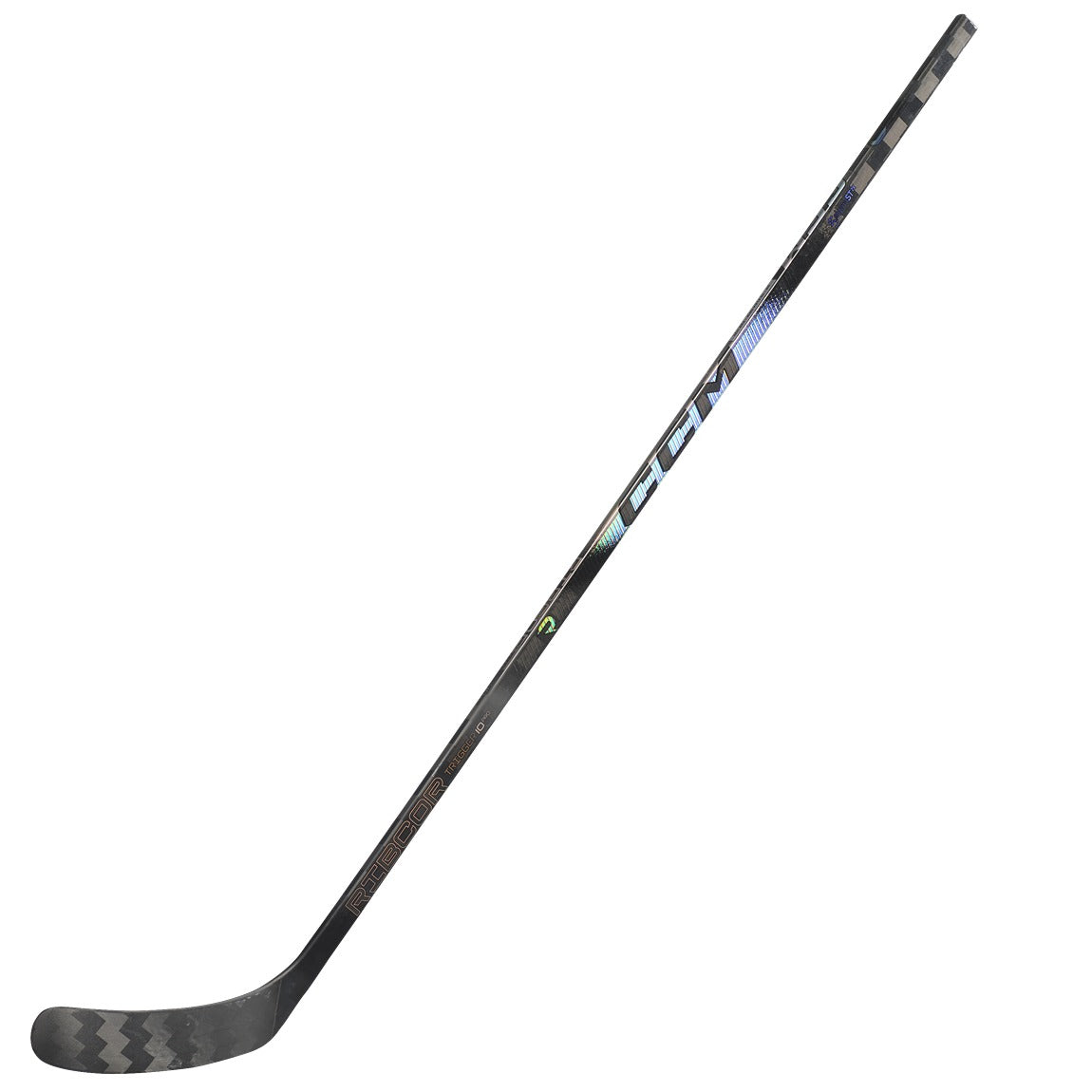 Bâton de hockey intermédiaire CCM Ribcor Trigger 10 Pro (Chrome)