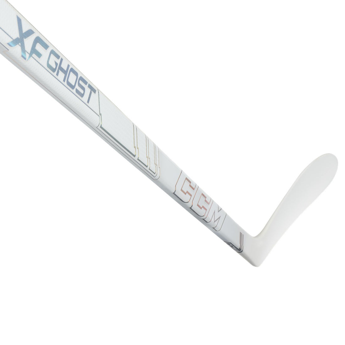 CCM Tacks Xf Ghost White Youth Hockey Stick