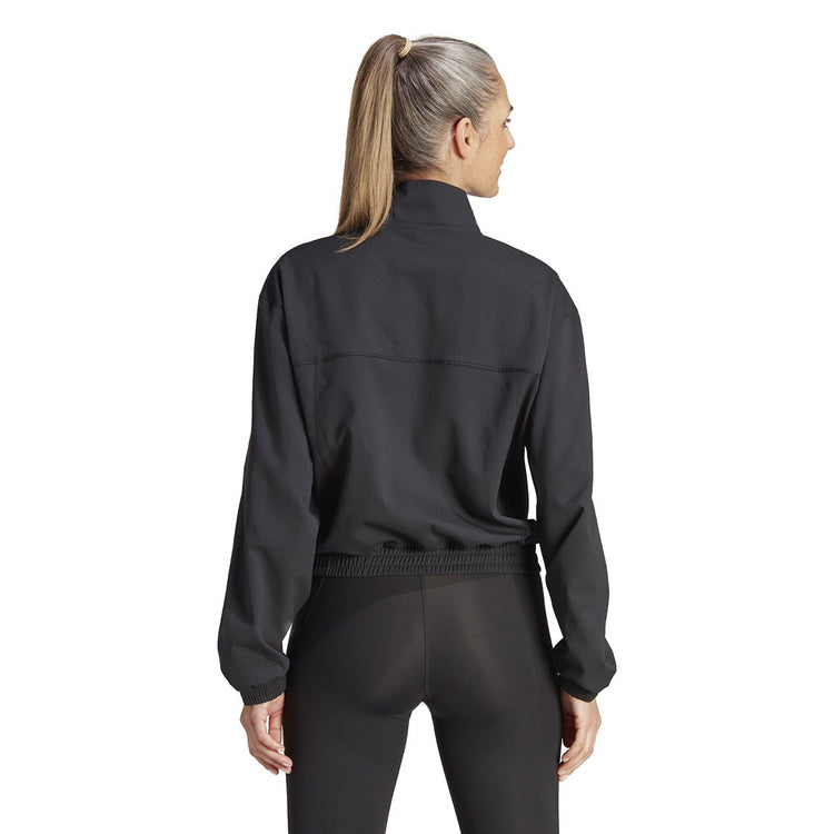 adidas AEROREADY Train Essentials Woven Quarter-Zip Track Jacket - Women