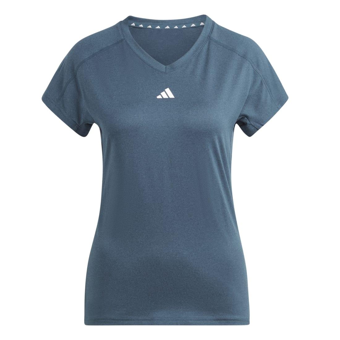 AEROREADY Train Essentials Minimal Branding V-Neck T-Shirt - Women - Sports Excellence