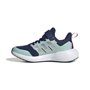 adidas Fortarun 2.0 Cloudfoam Elastic Lace up Running Shoes - Kids