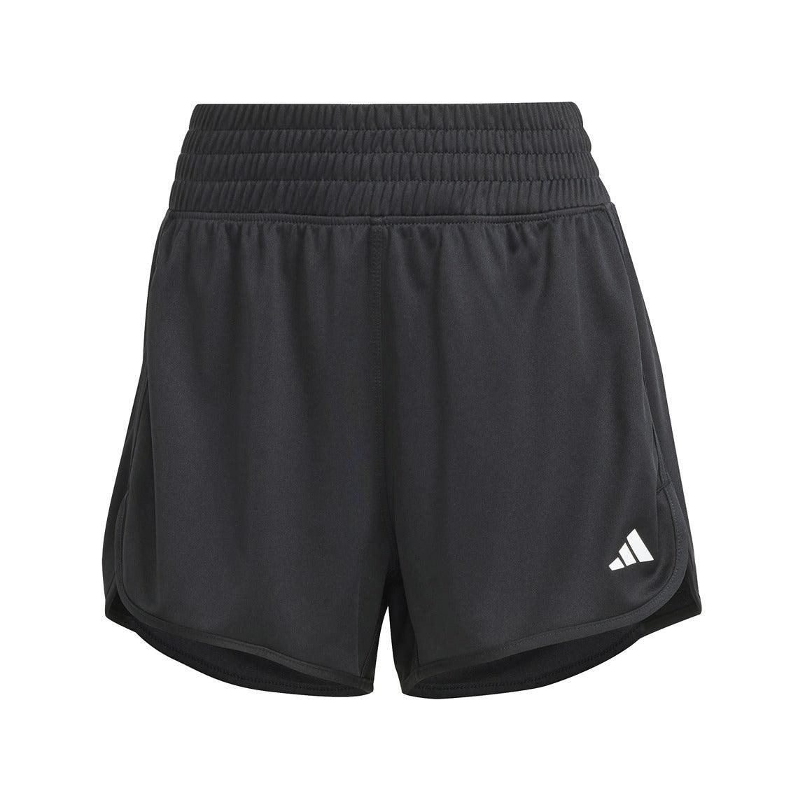 adidas Pacer Essentials Knit High-Rise Shorts - Women