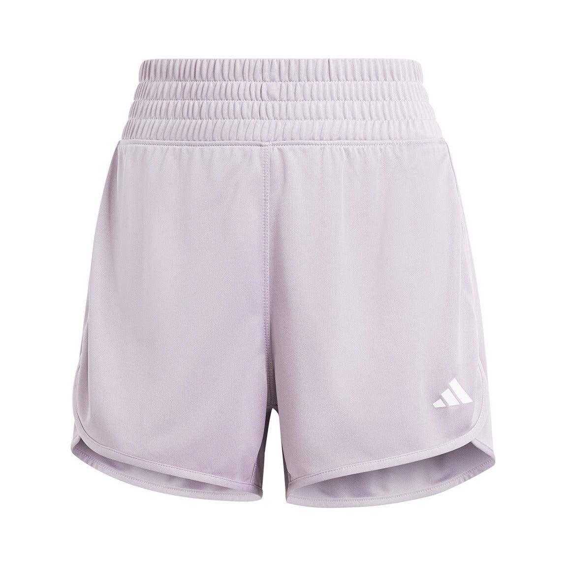 adidas Pacer Essentials Knit High-Rise Shorts - Women