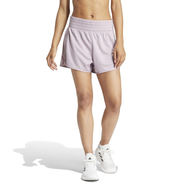 adidas Pacer Essentials Knit High-Rise Shorts - Women